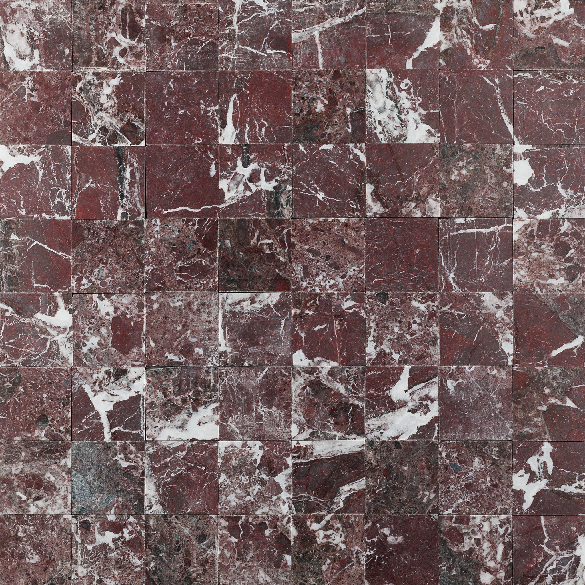 2x2 Mosaic | Rosso Levanto Marble