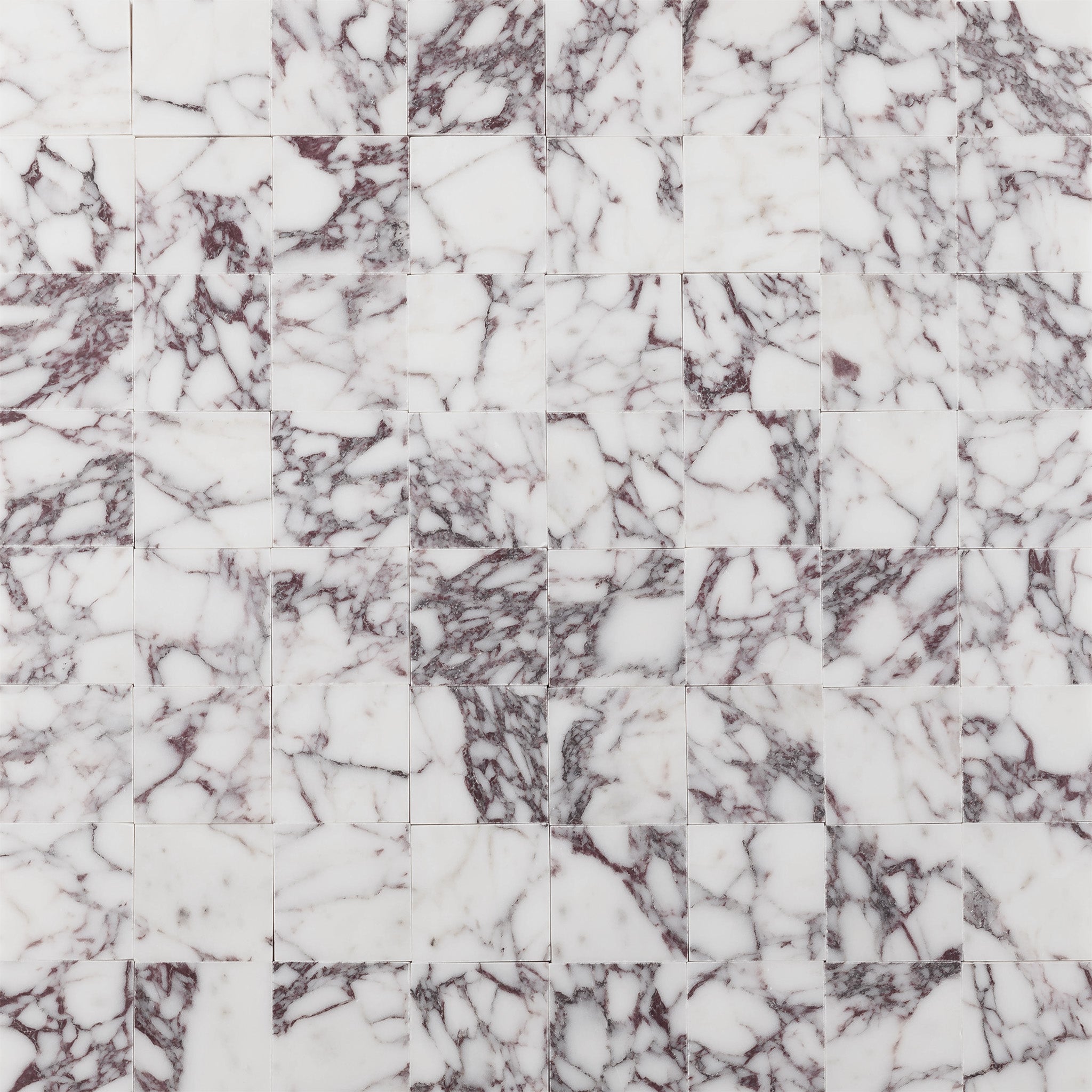 2x2 Mosaic | Breccia Viola Marble