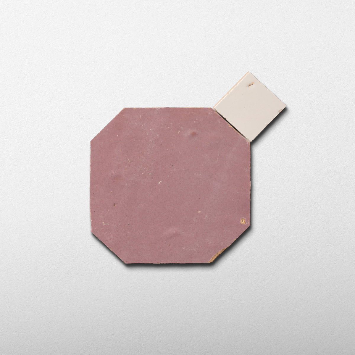 819 Pink X 802 Beige | Octagon & Dot Zellige Mosaic
