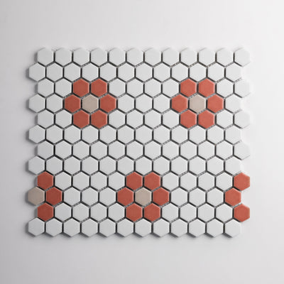 Petite Hexa Fleur Mosaic E | 1221+1271+1101