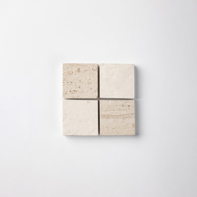 Checker 2x2 Mosaic | Relvinha & Portland Creme Limestone