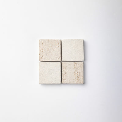 Checker 2x2 Mosaic | Relvinha + Portland Creme Limestone
