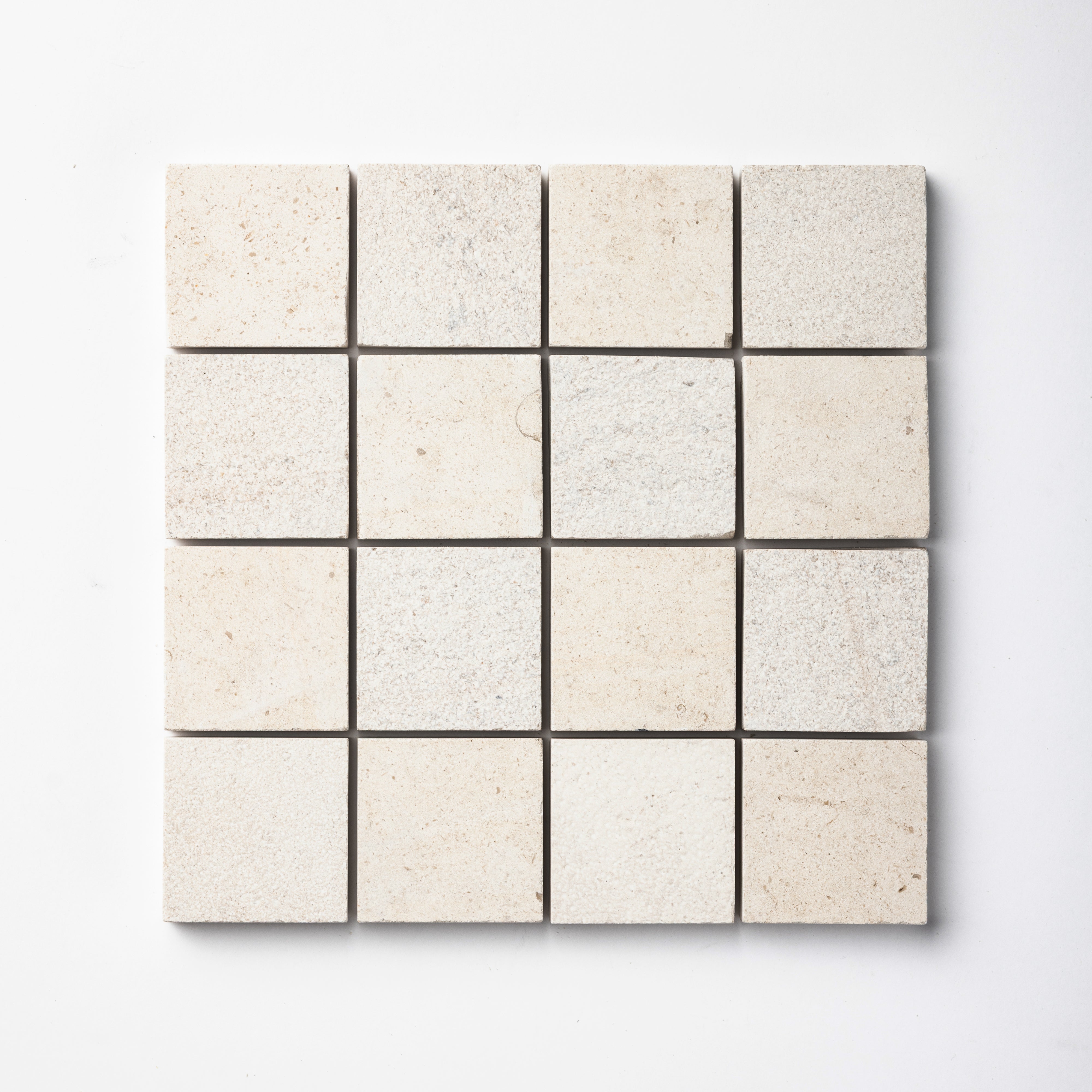 Checker 2x2 Mosaic | Moelanos + Relvinha Limestone