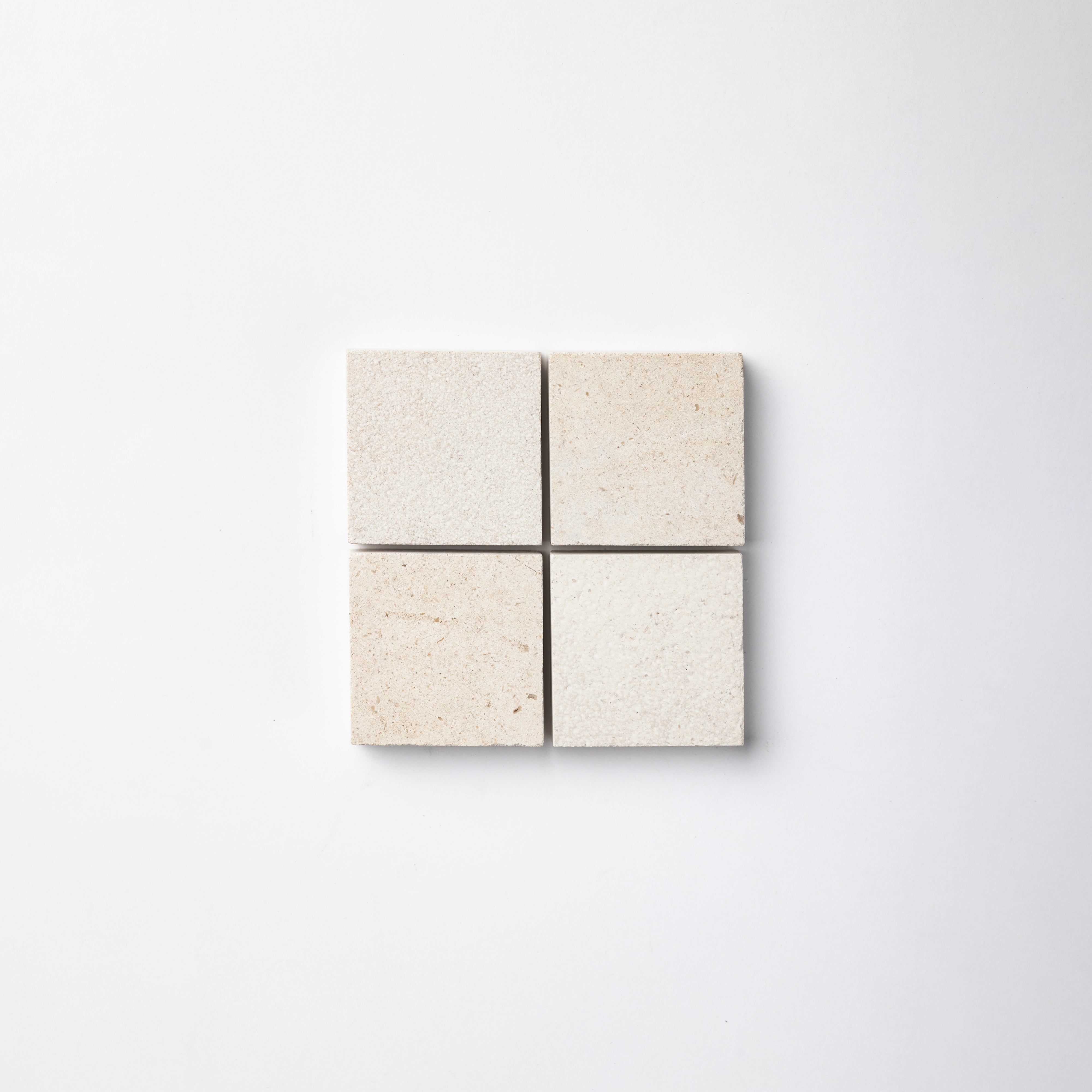 Checker 2x2 Mosaic | Moelanos + Relvinha Limestone