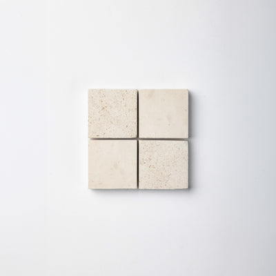 Checker 2x2 Mosaic | Moelanos +Portland Creme Limestone