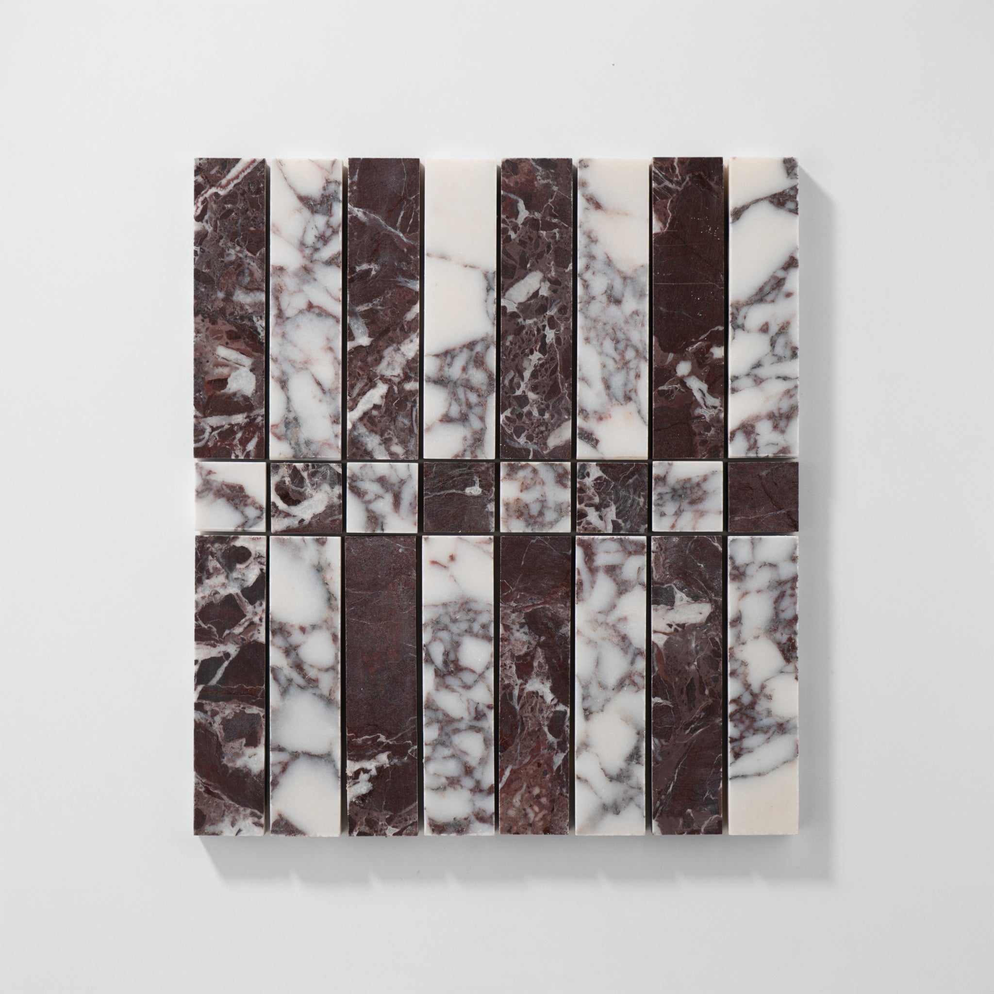 Sabine Mosaic I | Rosso Levanto & Breccia Mediccea Marble