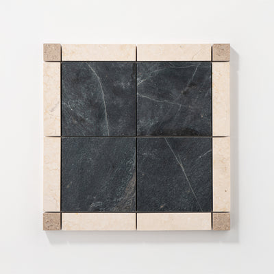 Apolline Mosaic I | Caressi Verde Marble & Limestone