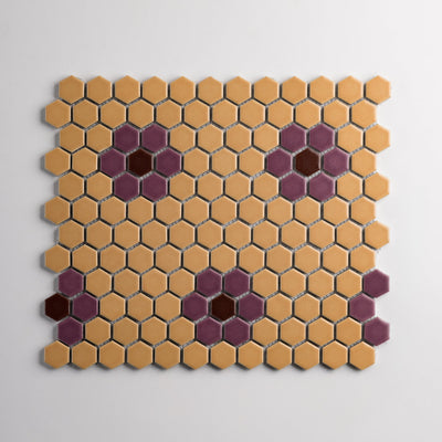 Petite Hexa Fleur Mosaic H | 1233+1159+1261
