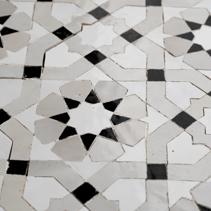 Zellige Mosaic 757-A | Color: (825-801-839)