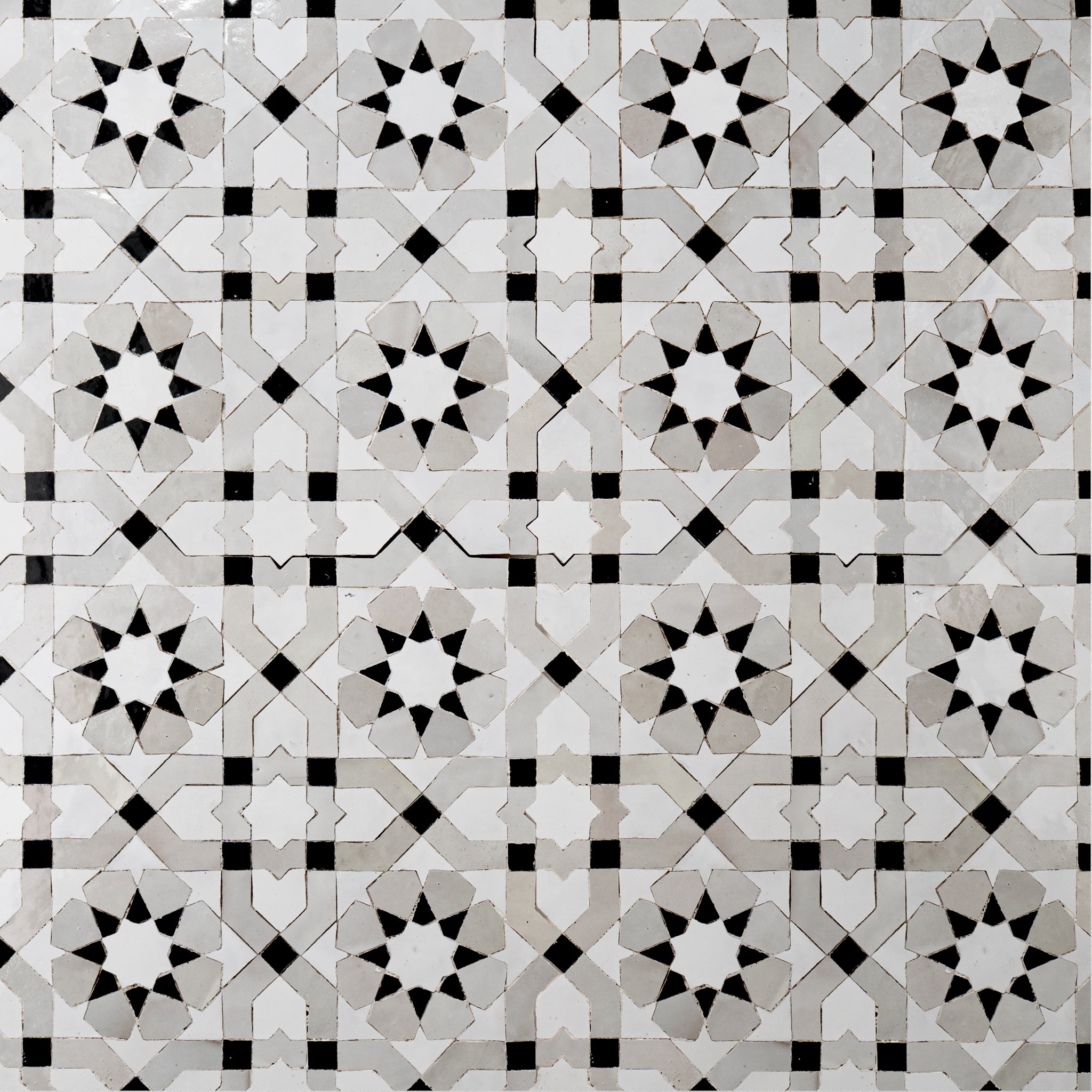 Zellige Mosaic 757-A | Color: (825-801-839)