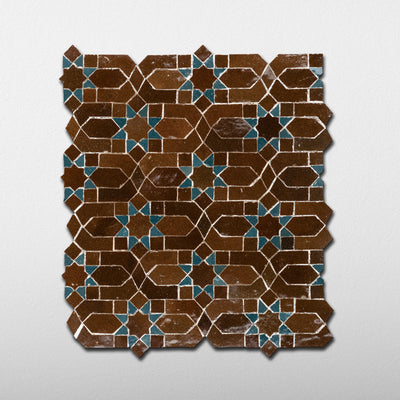 Zellige Mosaic 758-A | Color: (817-840)