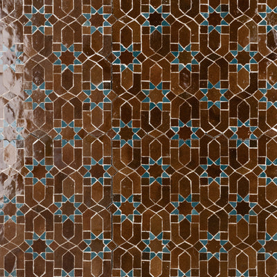 Zellige Mosaic 758-A | Color: (817-840)