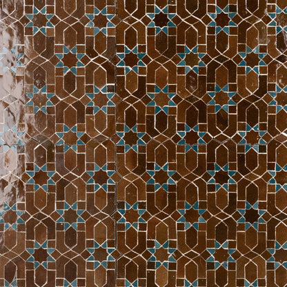 Zellige Mosaic 758-A | Color: (817-840)
