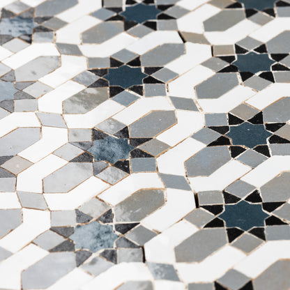 Zellige Mosaic 758-E | Color: (825-812-840-839)
