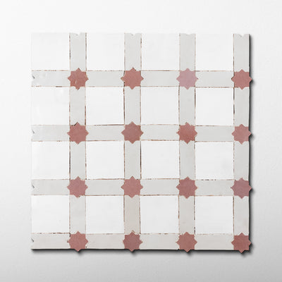 Zellige Mosaic 761-A | Color: (825-801-819)