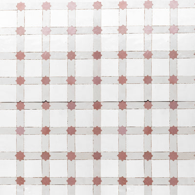 Zellige Mosaic 761-A | Color: (825-801-819)