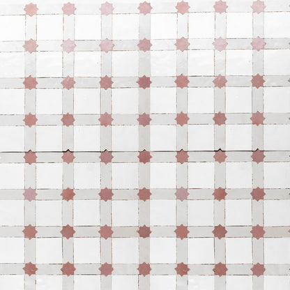 Zellige Mosaic 761-A | Color: (825-801-819)