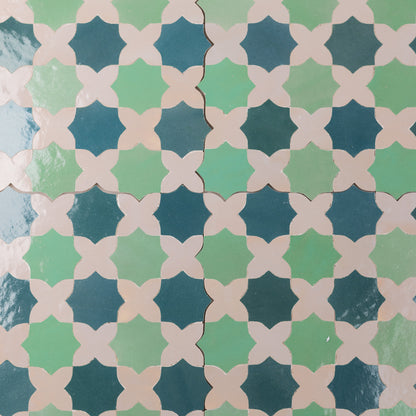 Zellige Mosaic 769 | Color: (840-826-811)