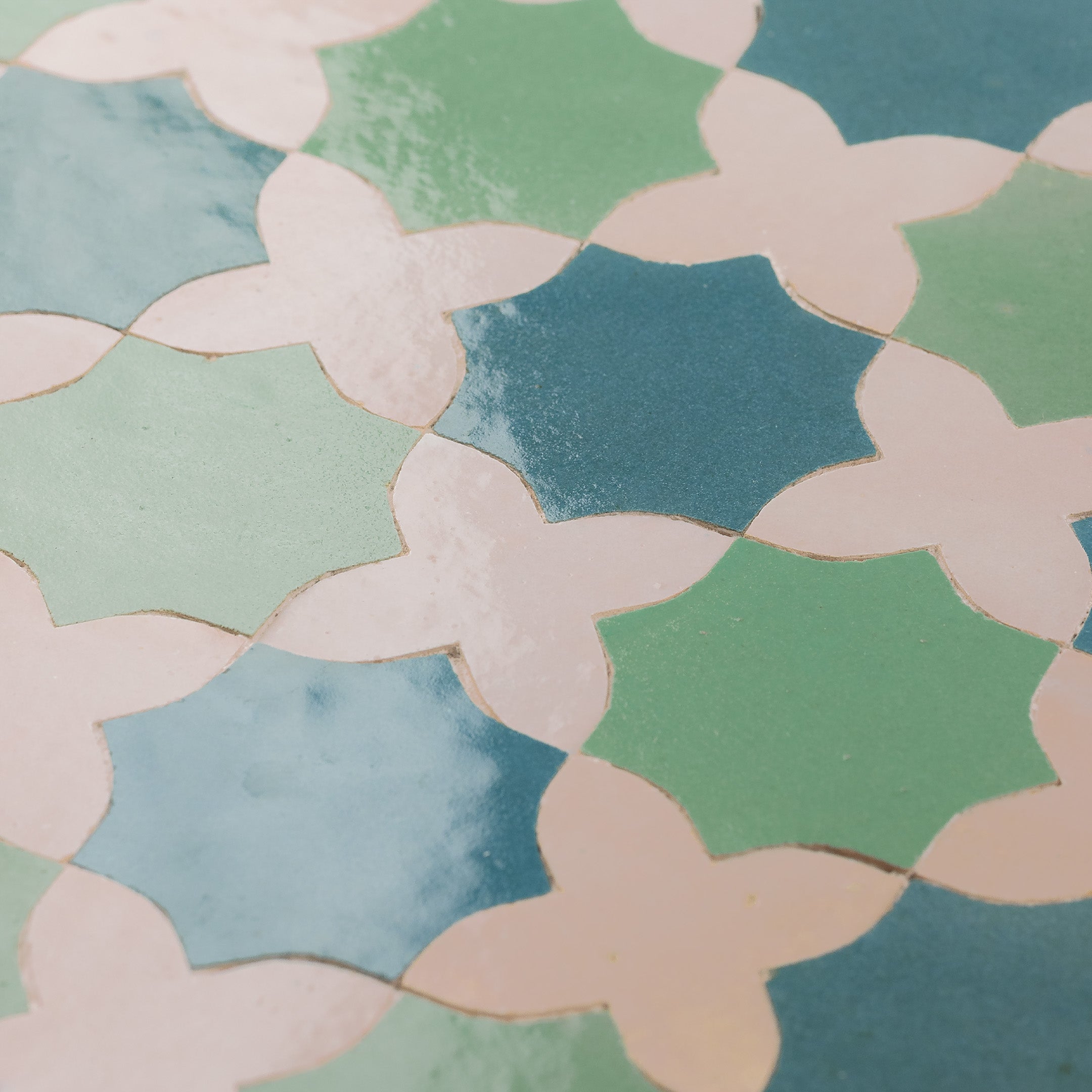 Zellige Mosaic 769 | Color: (840-826-811)