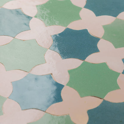 Zellige Mosaic 769 | Color: (840-826-811)