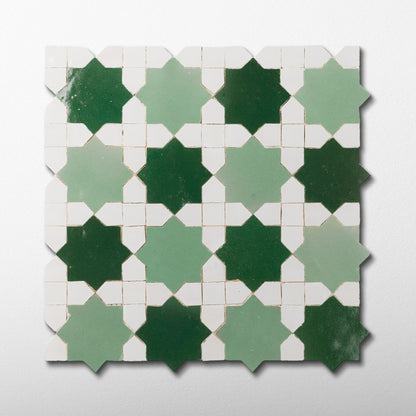 Zellige Mosaic 773 | Color: (807-808-825)