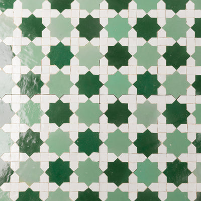 Zellige Mosaic 773 | Color: (807-808-825)