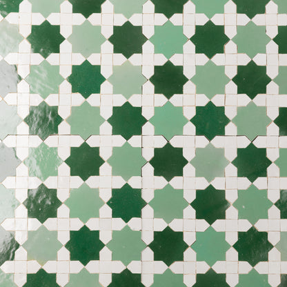Zellige Mosaic 773 | Color: (807-808-825)