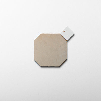 811 White X 825 White | Octagon & Dot Zellige Mosaic