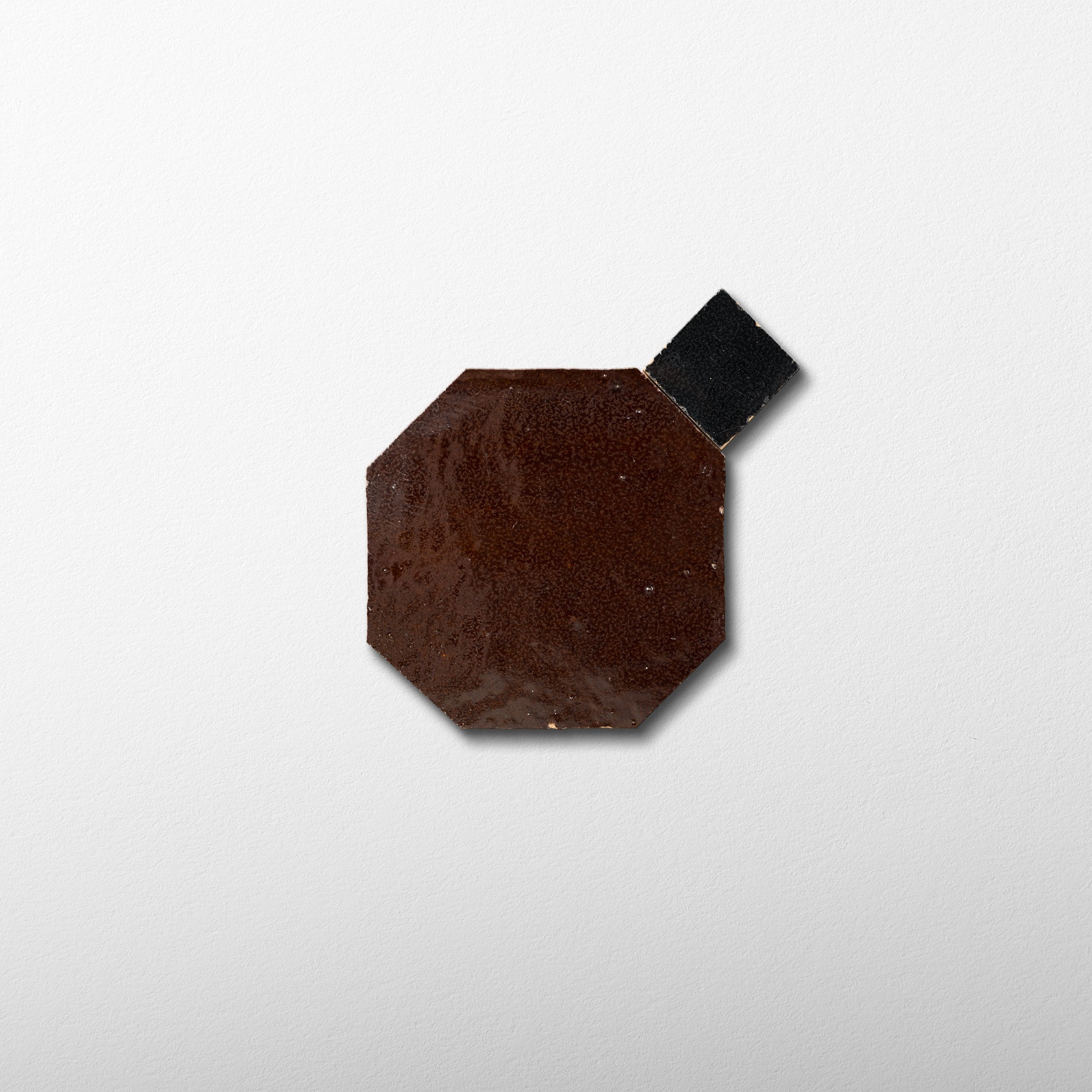 817 Brown X 839 Black | Octagon & Dot Zellige Mosaic