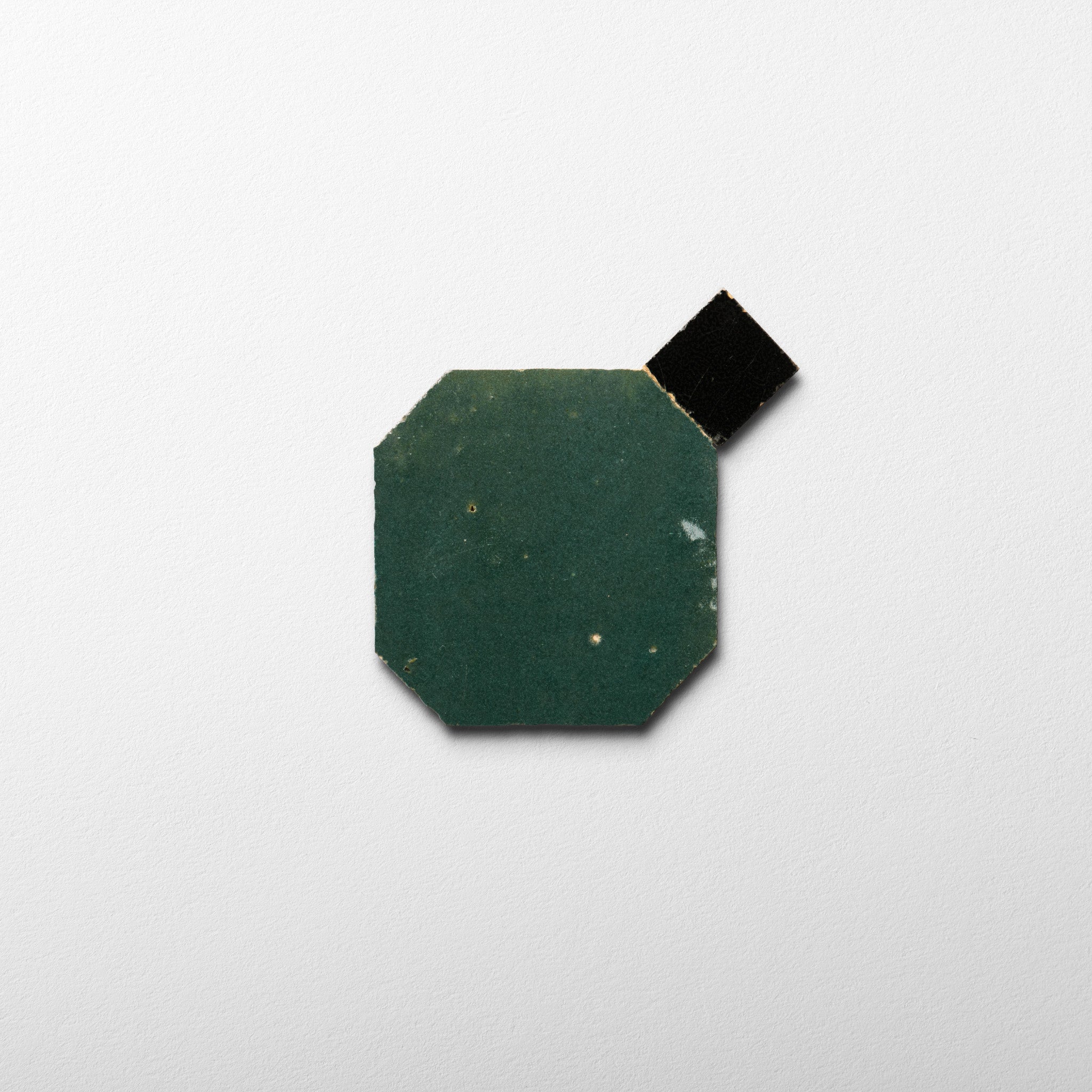 840 Green X 839 Black | Octagon & Dot Zellige Mosaic