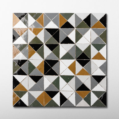 Zellige Mosaic 869 | Color: (823-825-833-839-812)