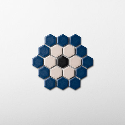 Petite Hexa Fleur Mosaic C | 1120+1221+1128