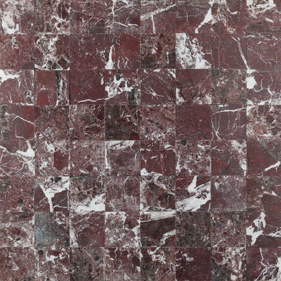 2x2 Mosaic | Rosso Levanto Marble