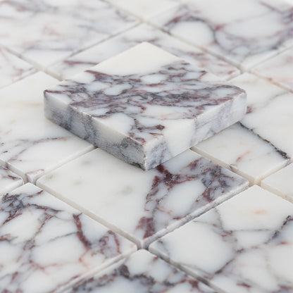 2x2 Mosaic | Breccia Viola Marble