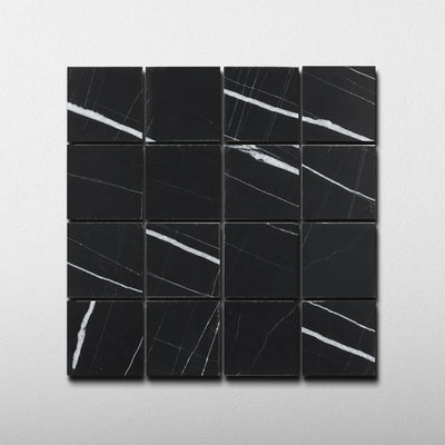 2x2 Mosaic | Sahara Noir Marble