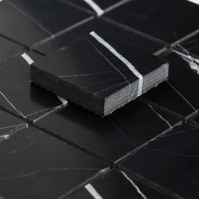 2x2 Mosaic | Sahara Noir Marble
