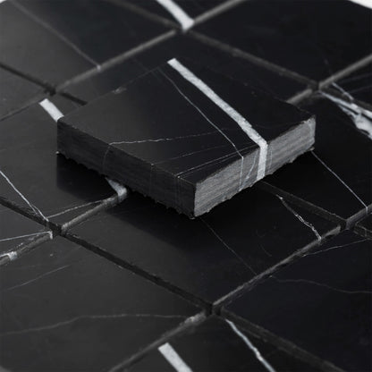 2x2 Mosaic | Sahara Noir Marble