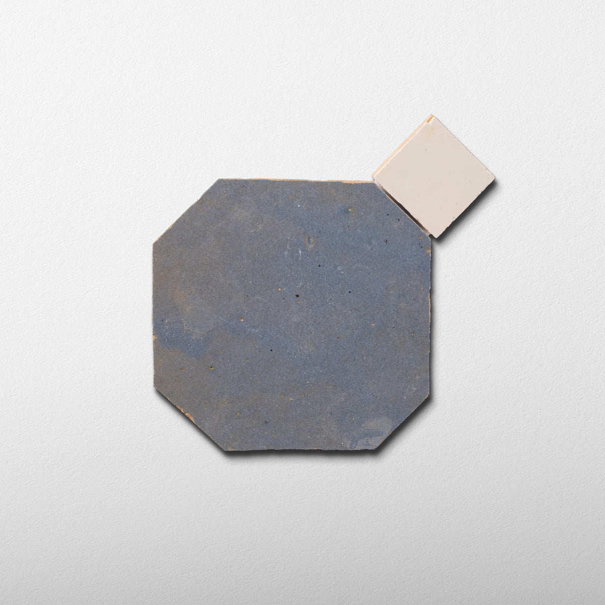 812 Grey X 802 Beige | Octagon & Dot Zellige Mosaic