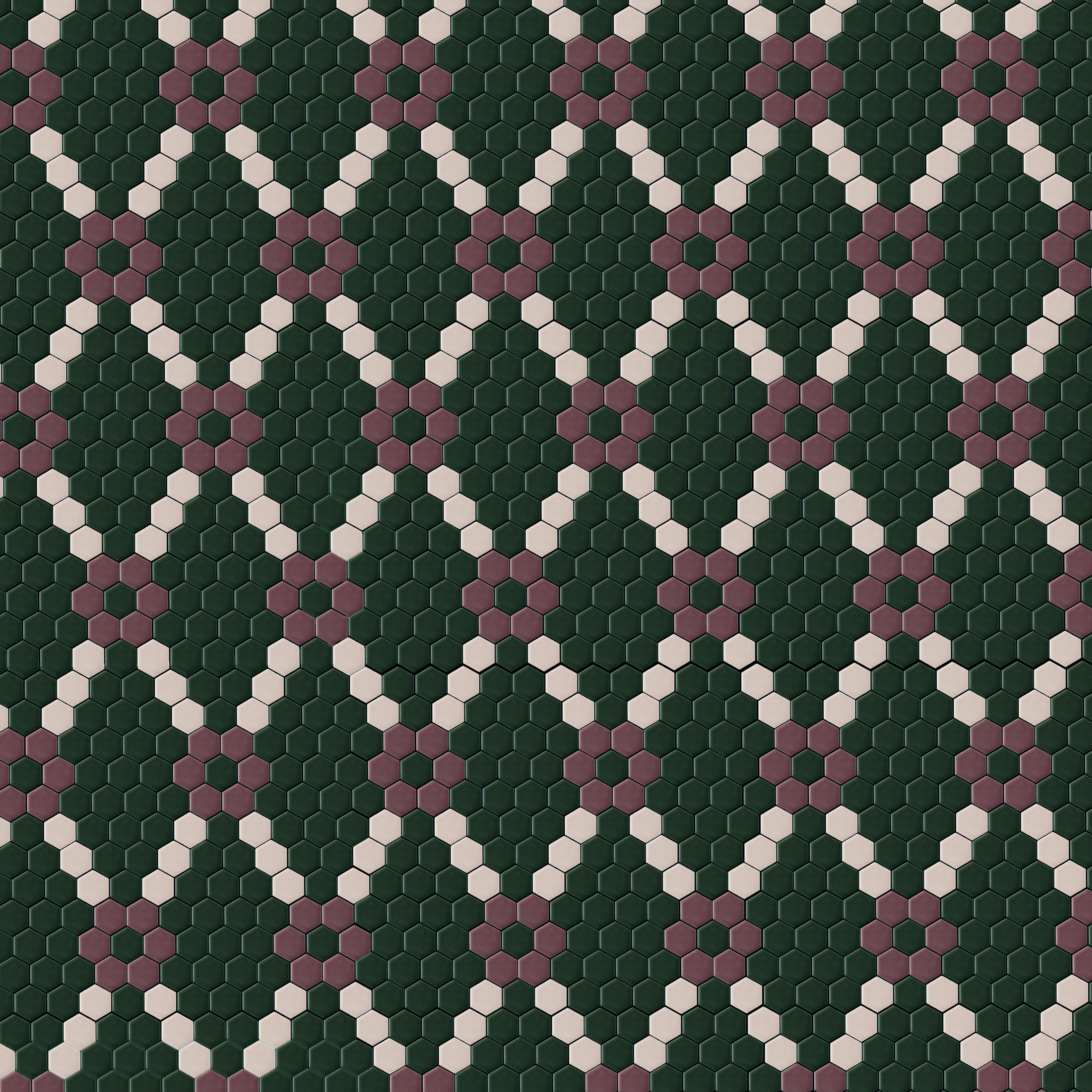 Petite Hexa Mosaic No. 03 | 1211 + 1221 +1159