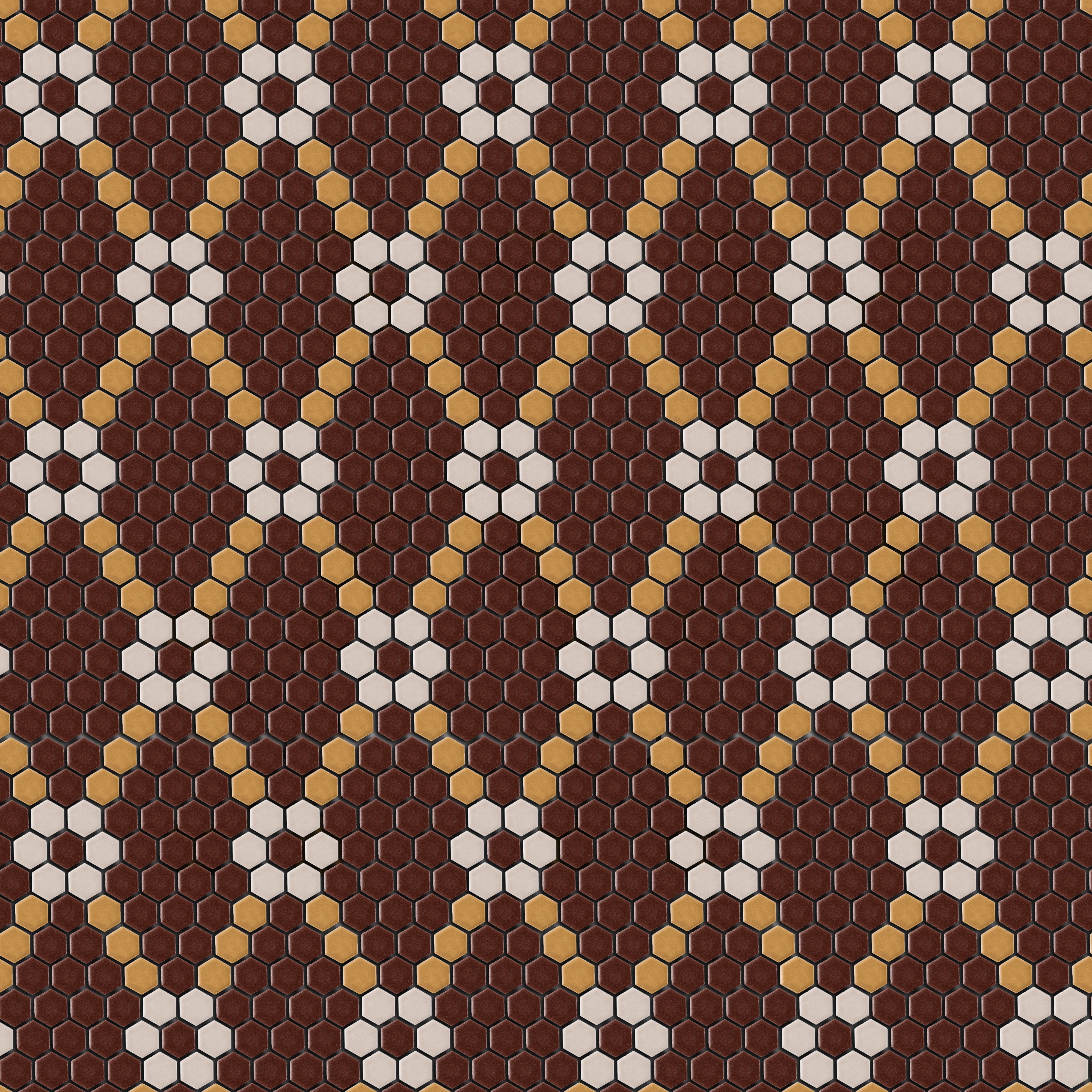 Petite Hexa Mosaic No. 02 | 1233 + 1228 +1221