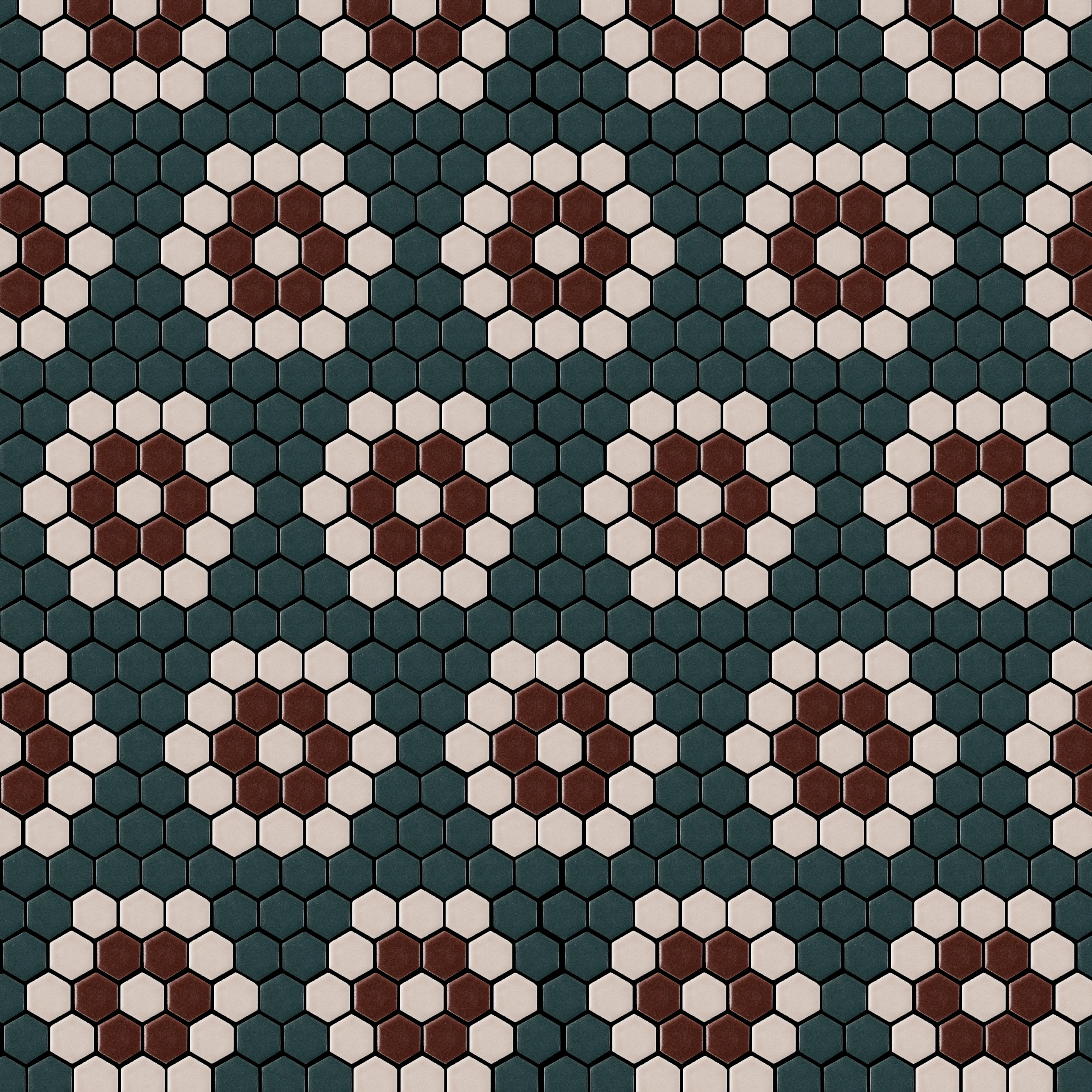 Petite Hexa Mosaic No. 06 | 1211+ 1221 + 1233