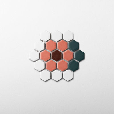 Petite Hexa Mosaic No. 01 | 1101 + 1233 +1271 + 1211