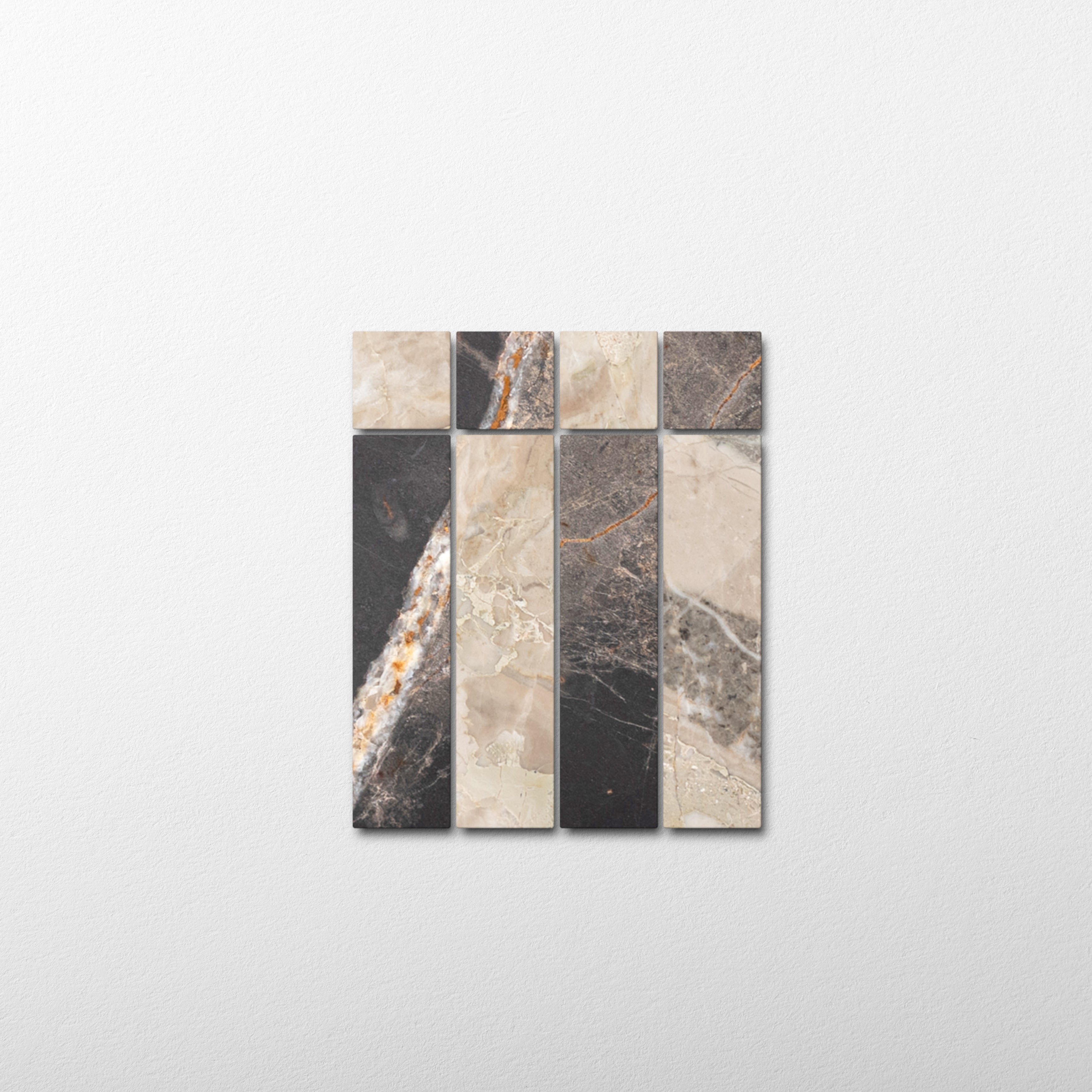 Sabine Mosaic II | Ceppo & Bronze Fantasy Marble