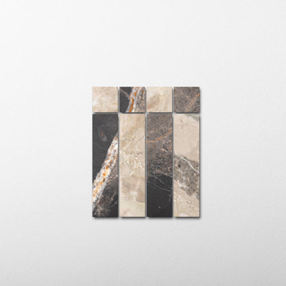 Sabine Mosaic II | Ceppo & Bronze Fantasy Marble