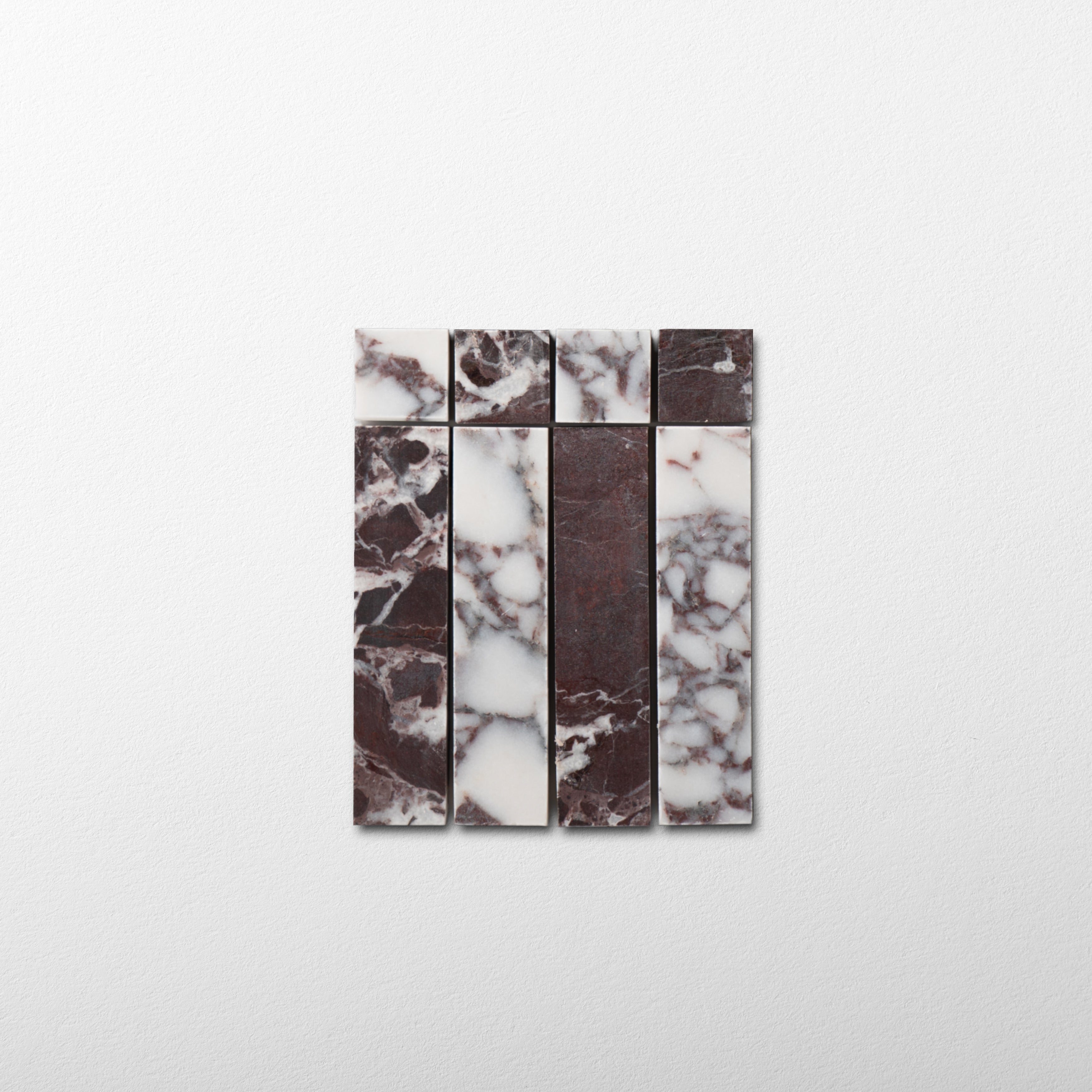 Sabine Mosaic I | Rosso Levanto & Breccia Mediccea Marble