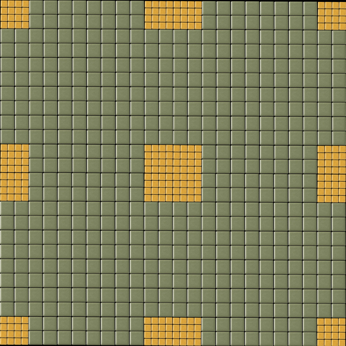 Petite Carré Mosaic No. 01 | 410B+412A