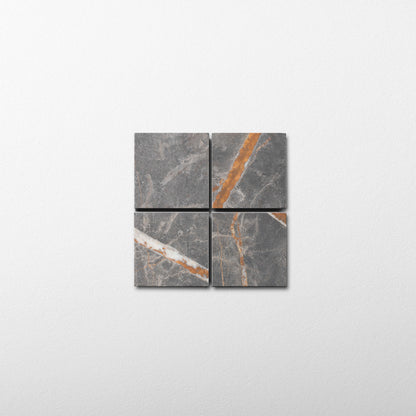 2x2 Mosaic | Bronze Fantasy Marble