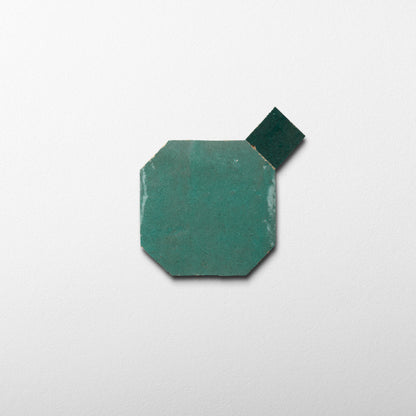 815 X 840 Green | Octagon & Dot Zellige Mosaic