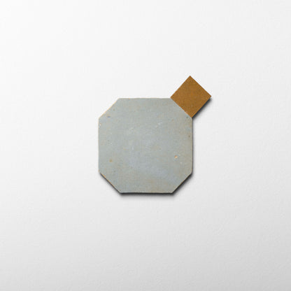 812 White X 823 Yellow | Octagon & Dot Zellige Mosaic